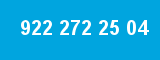 922 272 25 04